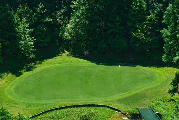 A view of green #6 at Innsbruck Golf Club