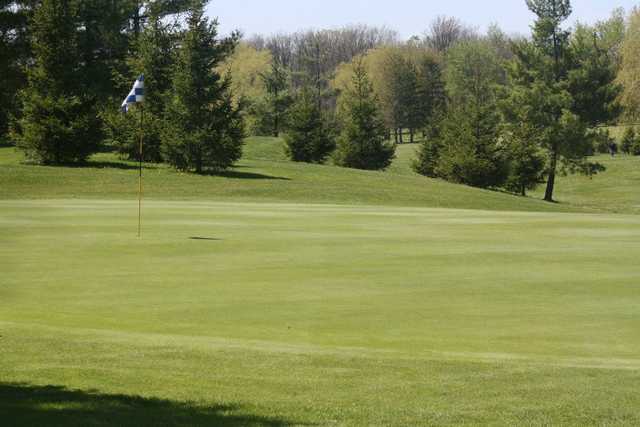 A view of the 7th hole at Blue from MontHill Golf and Country Club