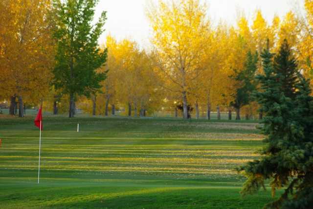 A view of a hole at Weyburn Golf Club