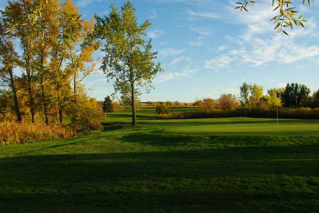 A fall view from Weyburn Golf Club