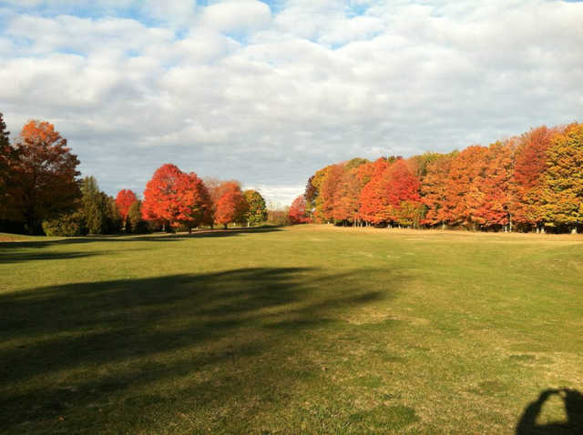 Autumn view at Maxwelton Braes Golf Course