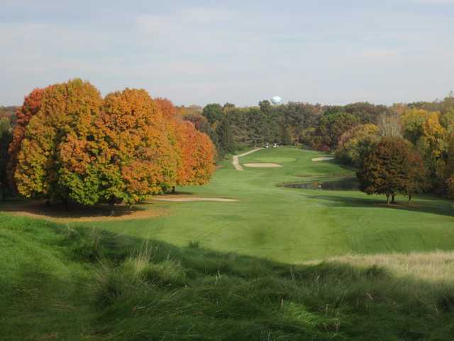 A fall view from Chemung Hills Golf Club