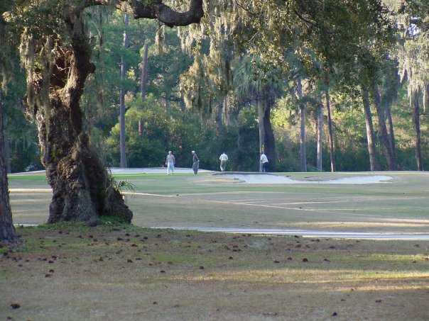 A view of hole #14 at Jekyll Island Golf Course - Oleander Course