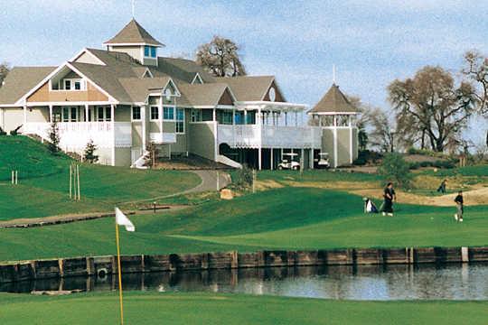 A view from a green at Bartley Cavanaugh Golf Course