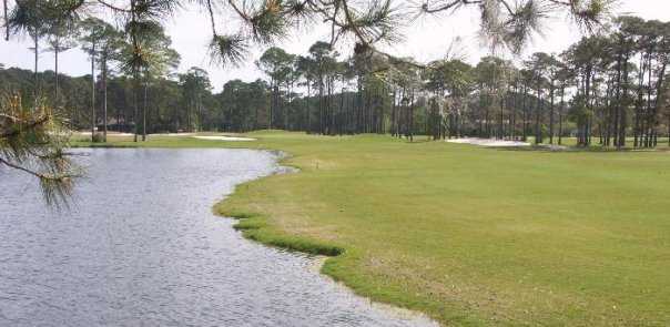 A view of the 9th hole at Jekyll Island Golf Course - Indian Mound Course