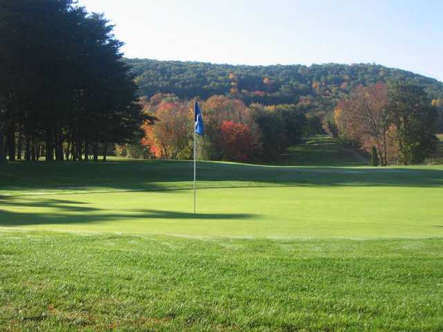 A view of a hole at Indian Hills Golf Club