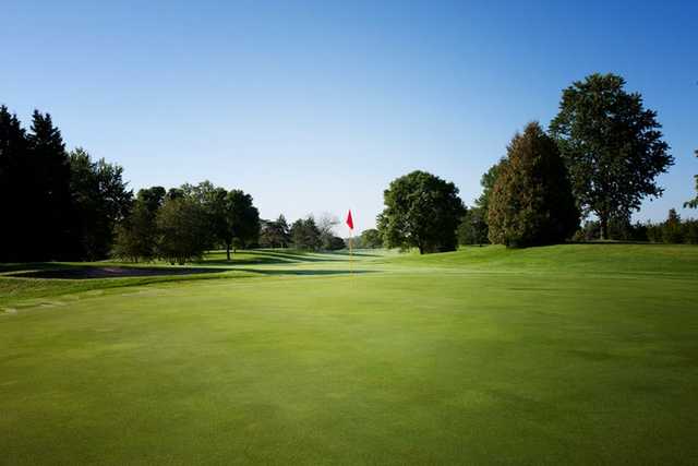 A view of a green at Tartan Park Golf Course
