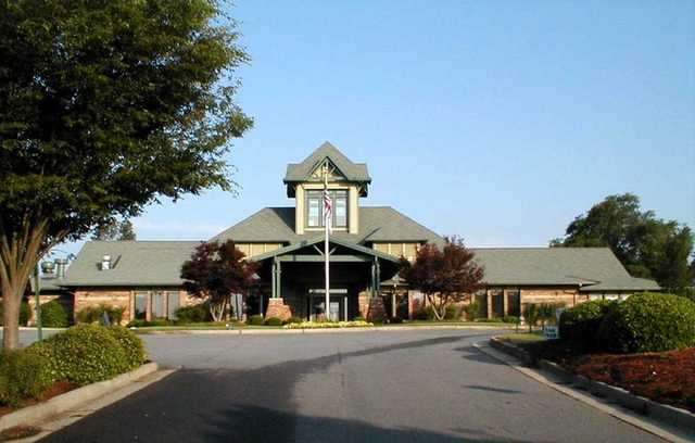 A view of the clubhouse at Monroe Golf & Country Club