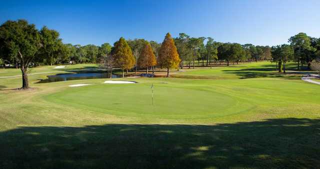 View from the first hole at Rio Pinar Golf