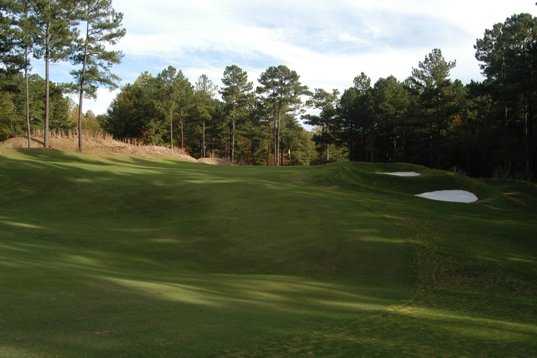 A view of the 2nd hole at Coweta Club from Arbor Springs Plantation