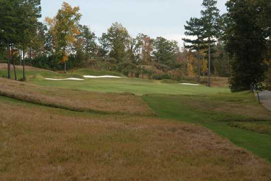 A view of hole #12 at Coweta Club from Arbor Springs Plantation