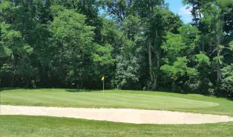 A view of a green at Seneca Falls Country Club