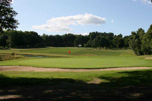 A view of green #5 at 18-hole Course from Coiroux Golf Club