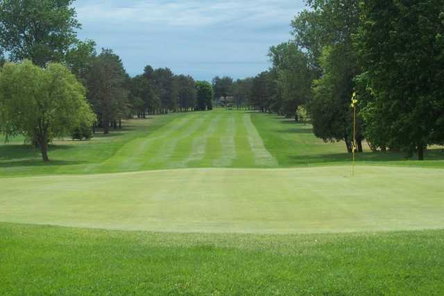 A view of a green at Escanaba Country Club