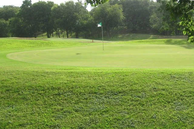 A view of a hole at Alamo Golf Club