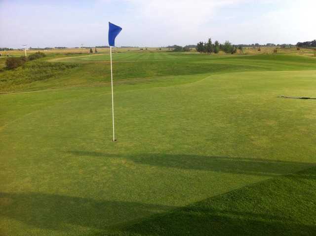 A view of a hole at Oxbow Country Golf Course
