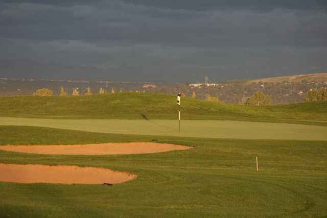 A view of a green at Wingfield Golf Club