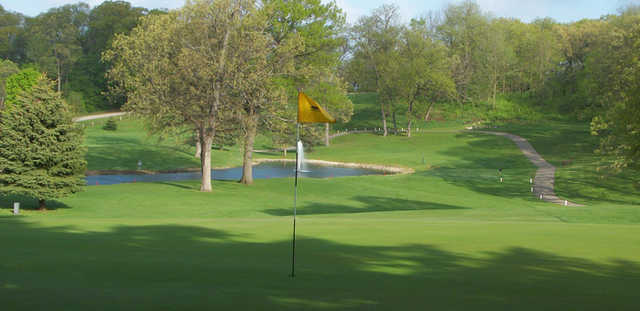 A view from Koshkonong Mounds Country Club