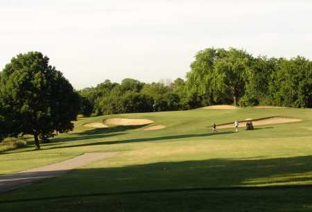 A view of the 8th hole at Maplecrest Country Club
