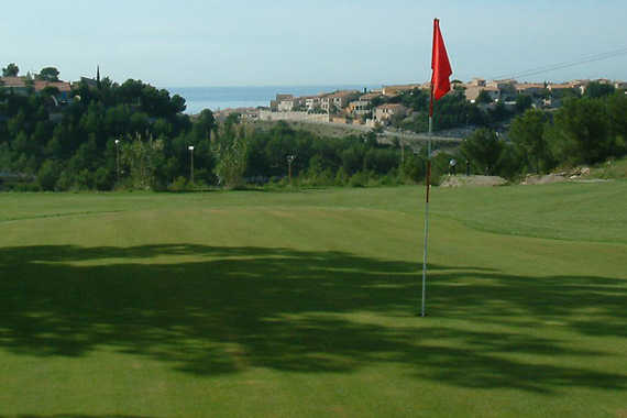 A view of a hole at Cote Bleue Golf Club