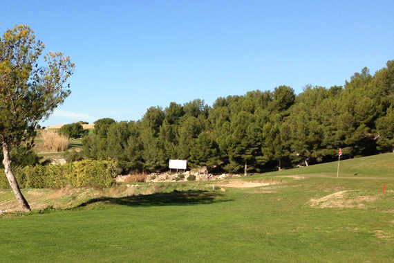 A sunny day view from Cote Bleue Golf Club