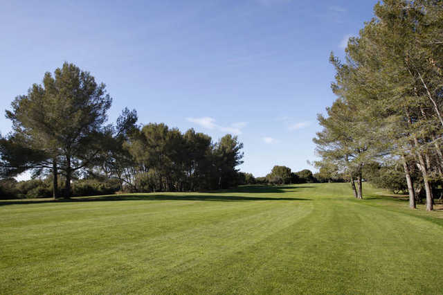 A view of a fairway at Miramas Golf Club