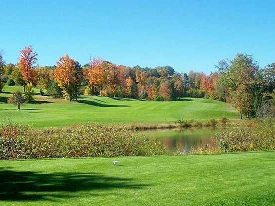 A view over the water from Bavarian Hills Golf Course