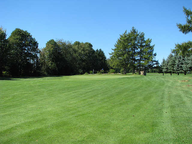 A view from the 15th fairway at Green Meadows Golf Course