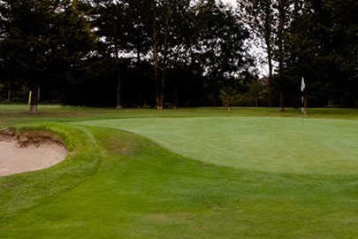 A view of hole #8 at Weymouth Golf Club