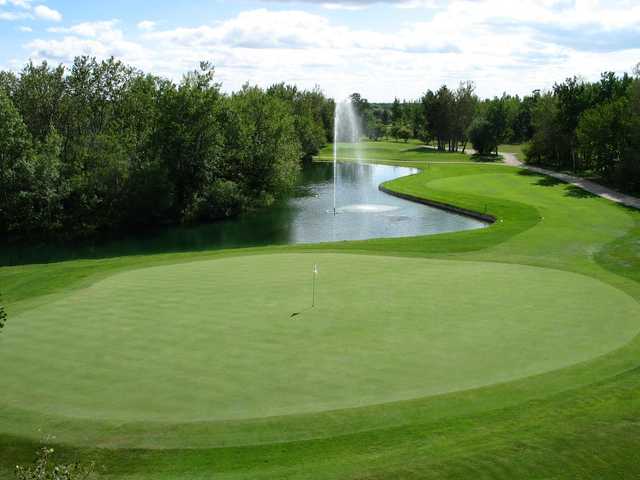 A view of a green at Teulon Golf and Country Club