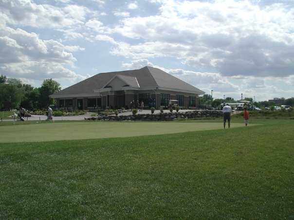 A view of the clubhouse at Bridges Golf Course