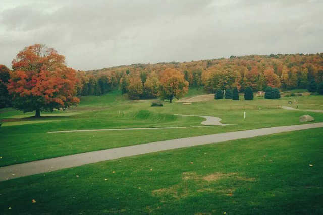 A fall view from The Bellaire Centennial Golf Course