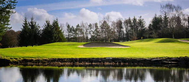 A view over the water from Castle Hume Golf Club.