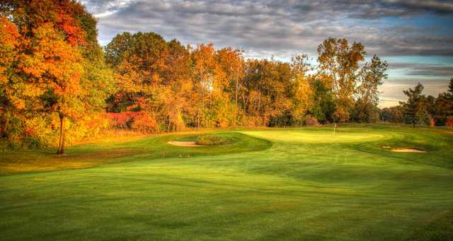 View of a green at Paint Creek Country Club