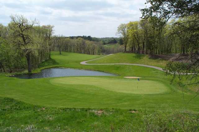 A view of green #2 at St. Croix National Golf Club