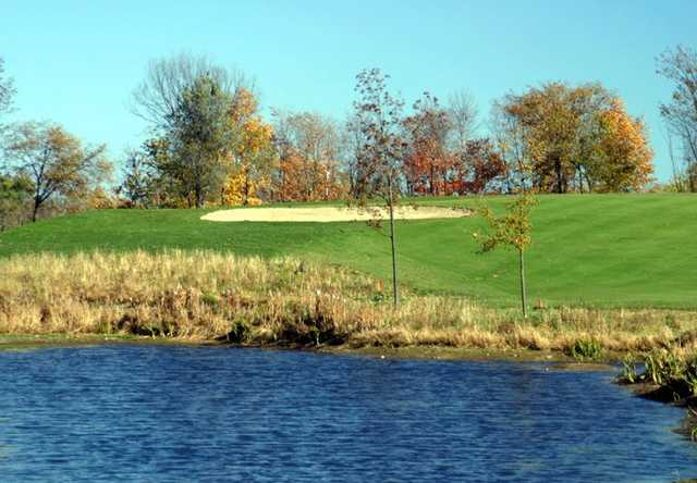 A view of the 2nd green at Fairways of Woodside Golf Course