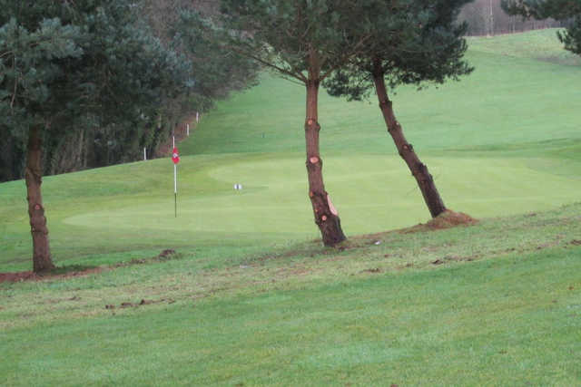 A view of a green at Loughgall Golf Club