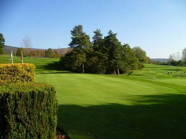 A sunny day view from Aberdare Golf Club