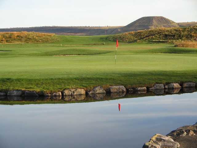 A view over the water from Rhondda Golf Club