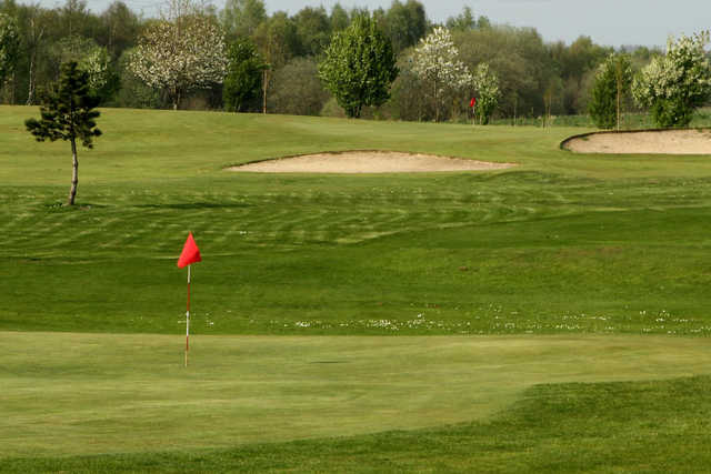 A view of green #10 and #11 at Lochview Family Golf Centre