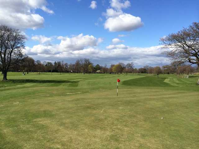 A view of a hole at North Inch Golf Club
