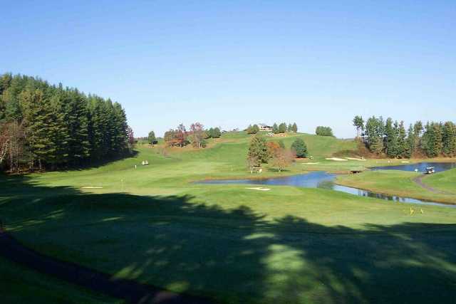 A view from Walnut Run Golf Course