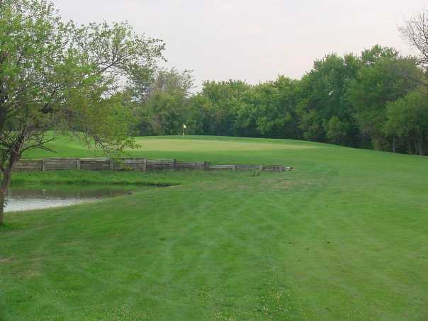 A view of green #9 at Turkey Creek Golf Course
