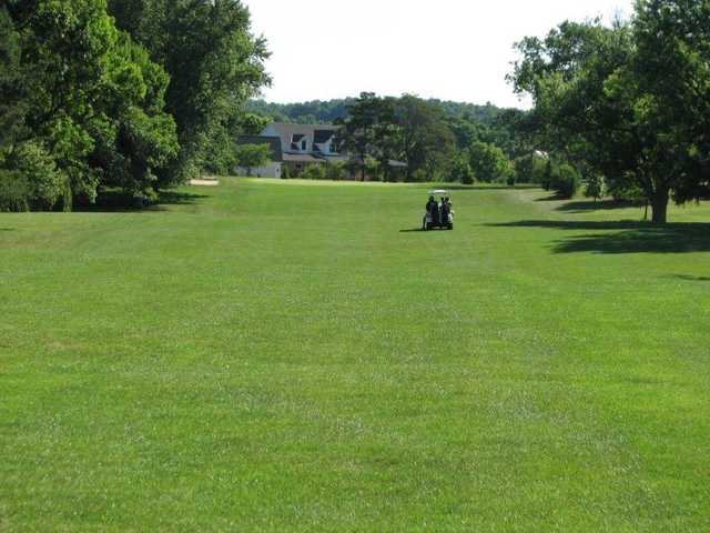 A view of the 8th fairway at Valley View Club
