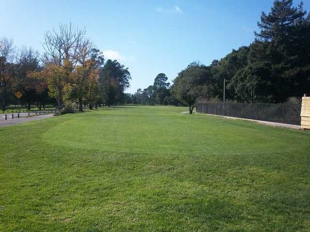 A view of a tee at DeLaveaga Golf Course & Lodge