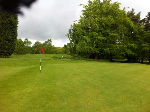 A view of a green at Lickey Hills Golf Course