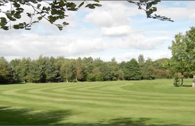 A view of a fairway at Prestwick St Cuthbert Golf Club