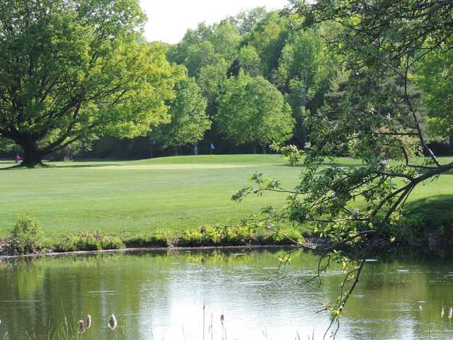A view over the water from Genesee Valley Golf Course