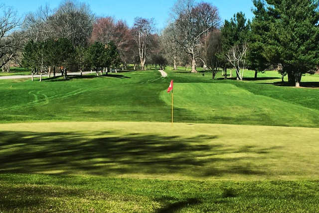 A view of a hole at Genesee Valley Golf Course