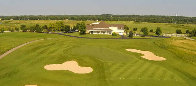 View of the 9th hole from Broadlands Golf Club